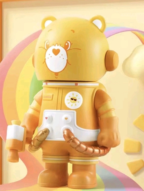 POP MART Other - Pop Mart Mega Space Molly Series 4 Funshine Care Bear Blind Box Vinyl Figure